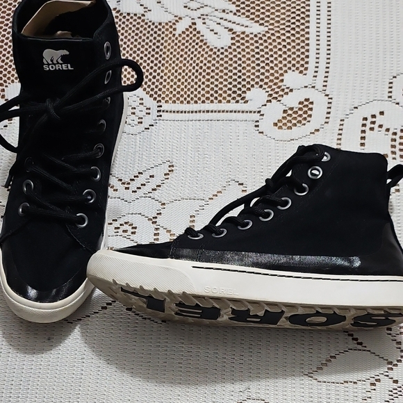 Sorel Shoes - Sorel Women's Black Lace-Up High-Tops